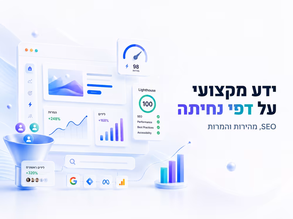 האקדמיה של Wisepage — מדריכים מקצועיים על דפי נחיתה ו-SEO